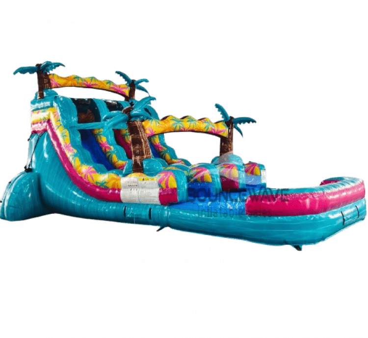 15' Dual Lane Miami Tidal Wave Slide