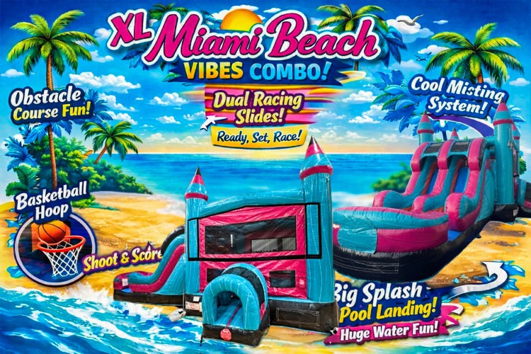 Wet/Dry Combo Jumper Slides